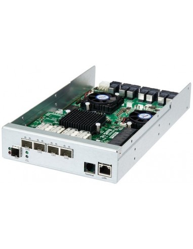 ARECA external 12Gb SAS RAID Controller,2x16Gb FC Host,1xSAS Exp.,16xSAS HDD,2GB