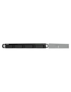 QNAP 1U 4-bay rackmount NAS, quad-core CPU, 8GB RAM,...