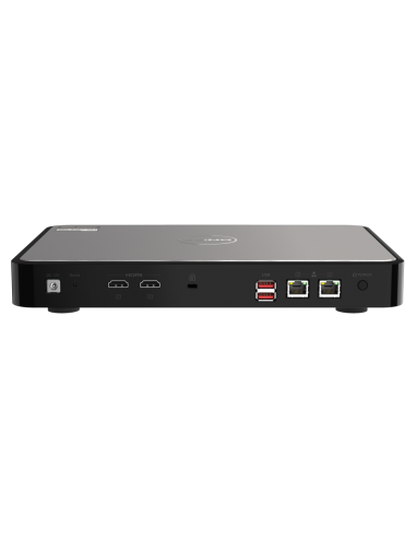 QNAP Fanless 2-bay desktop NAS, quad-core, 8GB...
