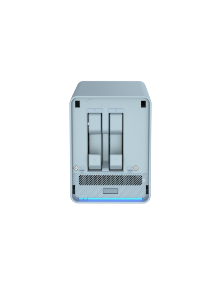 QNAP QMiroPlus-201W  WiFi Mesh Tri-band home SD-WAN router with 2 x 2.5 SSD hardisk and QTS