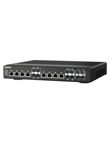 QNAP QSW-IM1200-8C: 8 ports 10GbE SFP+/RJ45, 4...