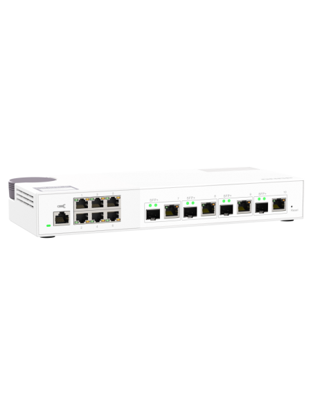 QNAP QSW-M2106-4C, 6 x 2.5Gbps, 4 x 10Gbps SFP+/NBASE-T, web managed switch