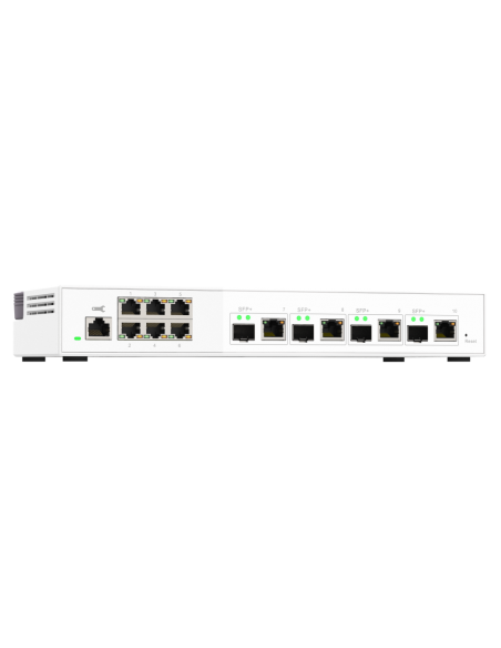 QNAP QSW-M2106-4C, 6 x 2.5Gbps, 4 x 10Gbps SFP+/NBASE-T, web managed switch