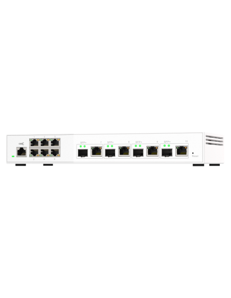 QNAP QSW-M2106-4C, 6 x 2.5Gbps, 4 x 10Gbps SFP+/NBASE-T, web managed switch