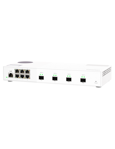 QNAP QSW-M2108-2S, 6x2.5Gbps, 4x10Gbps SFP+, web managed switch