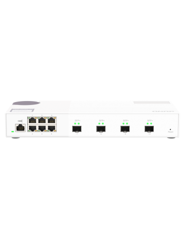 QNAP QSW-M2108-2S, 6x2.5Gbps, 4x10Gbps SFP+, web managed switch