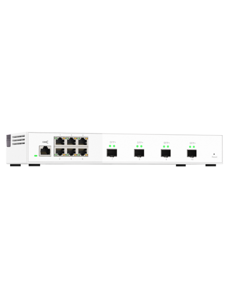 QNAP QSW-M2108-2S, 6x2.5Gbps, 4x10Gbps SFP+, web managed switch