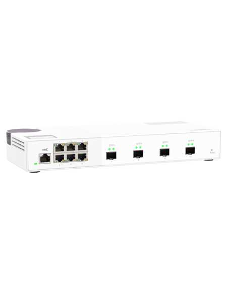 QNAP QSW-M2108-2S, 6x2.5Gbps, 4x10Gbps SFP+, web managed switch