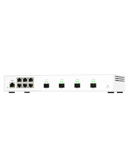 QNAP QSW-M2108-2S, 6x2.5Gbps, 4x10Gbps SFP+, web managed switch