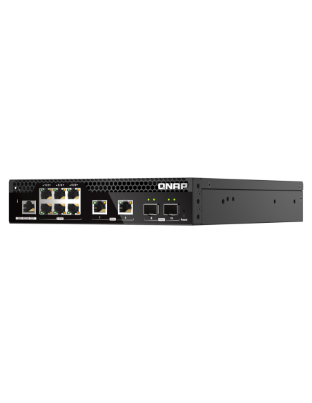 QNAP QSW-M2106R-2S2T, 6x2.5Gbps, 2x10GbE SFP+, 2x10GbE RJ45, web managed switch