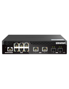 QNAP QSW-M2106R-2S2T, 6x2.5Gbps, 2x10GbE SFP+, 2x10GbE...