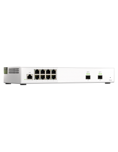 QNAP QSW-M2108-2S: 8 port 2.5Gbps, 2 port 10Gbps SFP+,...