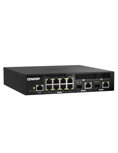 QNAP QSW-M2108R-2C: 8 port 2.5Gbps, 2 port...