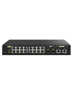 QNAP QSW-M2116P-2T2S: 16 port 2.5GbE PoE RJ45, 2 port...