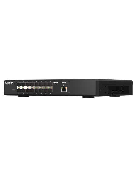 QNAP QSW-M2116P-2T2S: 16 port 2.5GbE PoE RJ45, 2 port 10GbE SFP+, web managed switch