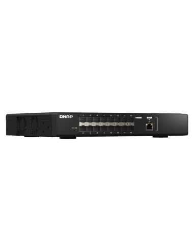 QNAP QSW-M2116P-2T2S: 16 port 2.5GbE PoE RJ45,...