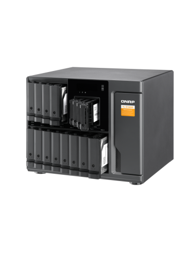 QNAP 16-bay desktop SATA JBOD, with QXP-1600eS...