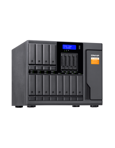 QNAP 16-bay desktop SATA JBOD, with QXP-1600eS...