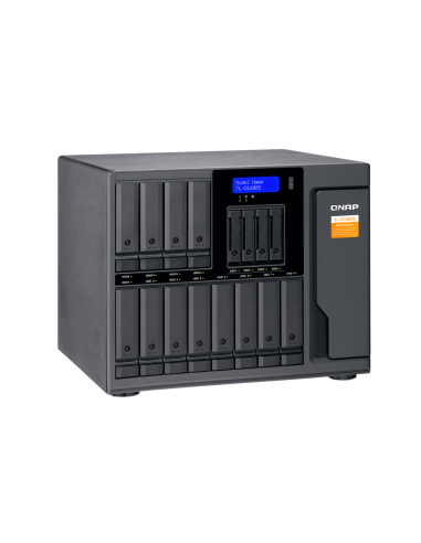 QNAP 16-bay desktop SATA JBOD, with QXP-1600eS...