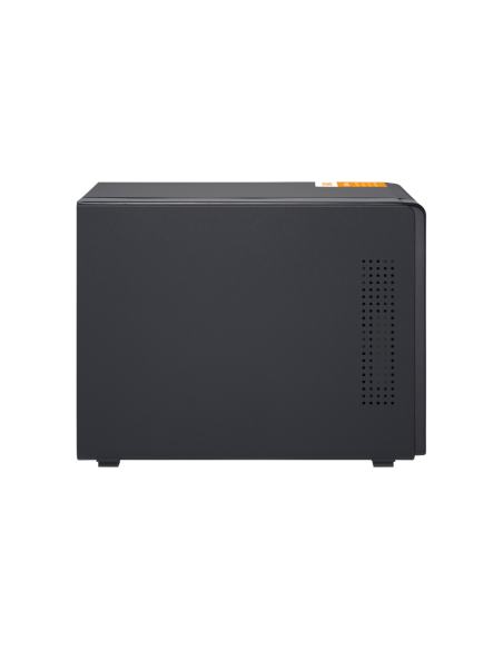 QNAP 4-bay desktop SATA JBOD, with QXP-400eS-A1164 PCIe card and SAS/SATA cable.