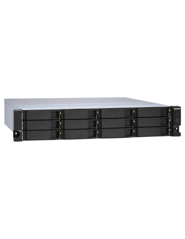 QNAP 12-bay 2U rackmount SATA JBOD, redundant...