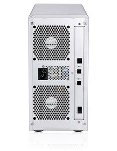 Cabina externa Areca 12Gb/s miniSAS 220W PSU, para 8 HDDs, 2x SFF-8644 2