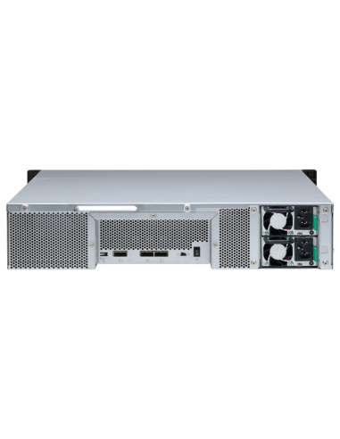 QNAP 12-bay 2U rackmount SATA JBOD, redundant...