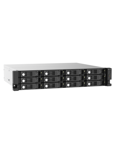 QNAP 12-bay 2U rackmount SAS JBOD, 12Gbps,...