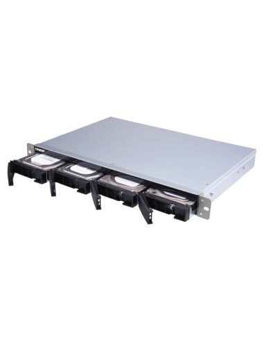 QNAP 4-bay 1U rackmount SATA JBOD, with...