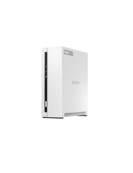 QNAP 1 bay ARM 4C 1.8GHz, 1 x SATA 6Gb/s 3.5/2.5, 2GB RAM, 1 x GbE, 1 x USB3.2 Gen1 and 1 x USB2.0