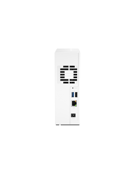 QNAP 1 bay ARM 4C 1.8GHz, 1 x SATA 6Gb/s 3.5/2.5, 2GB RAM, 1 x GbE, 1 x USB3.2 Gen1 and 1 x USB2.0