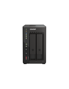 QNAP 2-bay desktop NAS, 8GB RAM, 2x 2.5GbE, 2x HDMI, 2x...