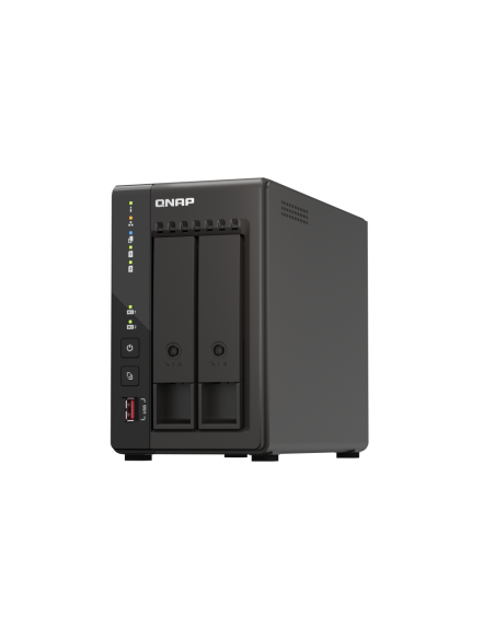 QNAP 2-bay desktop NAS, 8GB RAM, 2x 2.5GbE, 2x HDMI, 2x M.2, long term supply