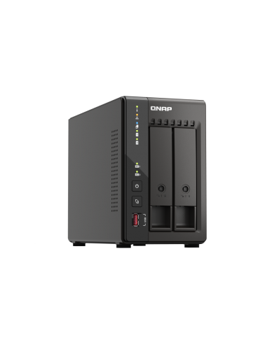 QNAP 2-bay desktop NAS, 8GB RAM, 2x 2.5GbE, 2x...