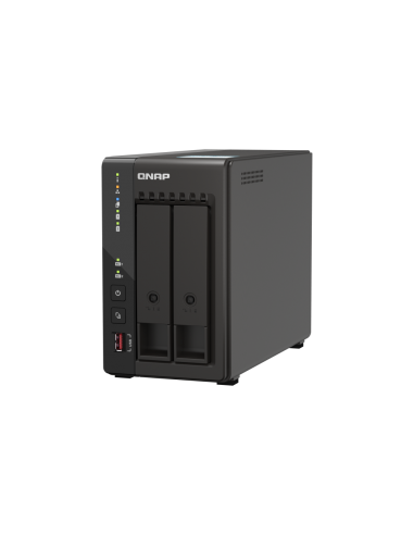 QNAP 2-bay desktop NAS, 8GB RAM, 2x 2.5GbE, 2x...