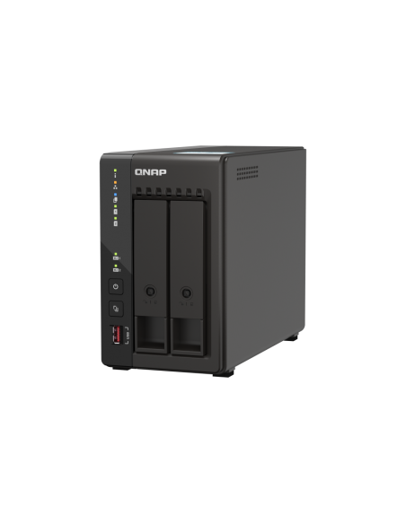 QNAP 2-bay desktop NAS, 8GB RAM, 2x 2.5GbE, 2x HDMI, 2x M.2, long term supply