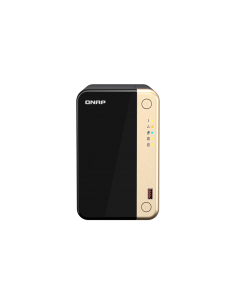 QNAP 2-Bay desktop NAS, Intel Celeron quad-core, 8GB RAM,...
