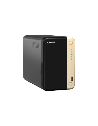 QNAP 2-Bay desktop NAS, Intel Celeron...