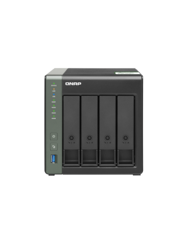 QNAP 4-bay NAS, quad-core, 2GB RAM, 10GbE,...