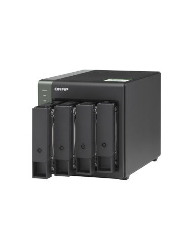QNAP 4-bay NAS, quad-core, 2GB RAM, 10GbE,...