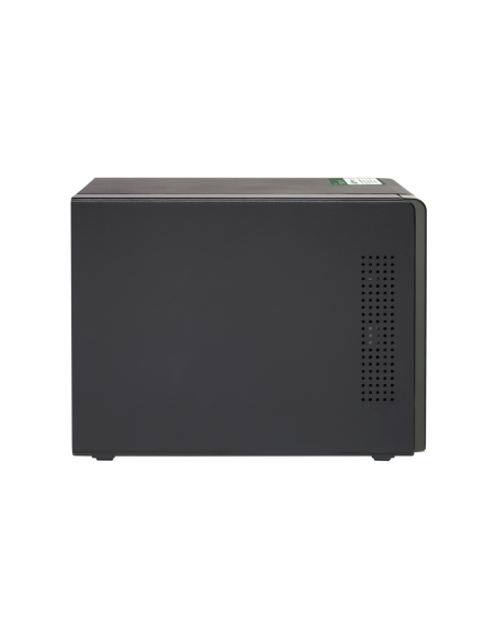 QNAP 4-bay NAS, quad-core, 2GB RAM, 10GbE, 2xGbE, encryption, expandable