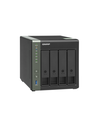 QNAP 4-bay NAS, quad-core, 2GB RAM, 10GbE,...