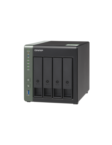 QNAP 4-bay NAS, quad-core, 2GB RAM, 10GbE,...