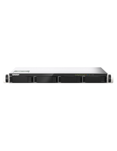 QNAP 4-bay 1U NAS, 64-bit quad-core, 4GB RAM, 2x10GbE,...