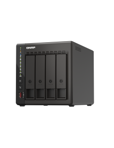 QNAP 4-bay desktop NAS, 8GB RAM, 2x 2.5GbE, 2x HDMI, 2x...