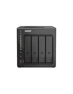 QNAP 4-bay desktop NAS, 8GB RAM, 2x 2.5GbE, 2x HDMI, 2x... 2