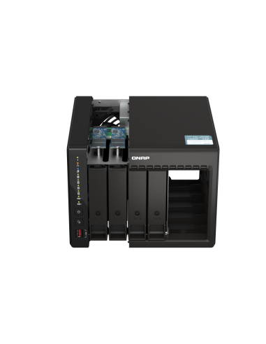 QNAP 4-bay desktop NAS, 8GB RAM, 2x 2.5GbE, 2x...