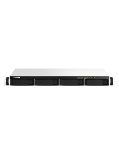 QNAP 1U 4-bay rackmount NAS, quad-core CPU, 8GB RAM,...