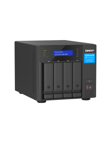 QNAP 4-bay QuTS hero NAS, Intel Pentium Gold...