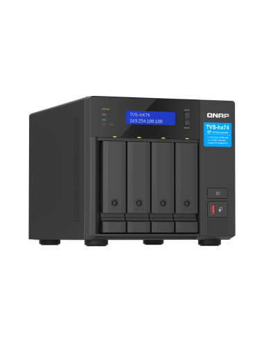 QNAP 4-bay QuTS hero NAS, Intel Pentium Gold...
